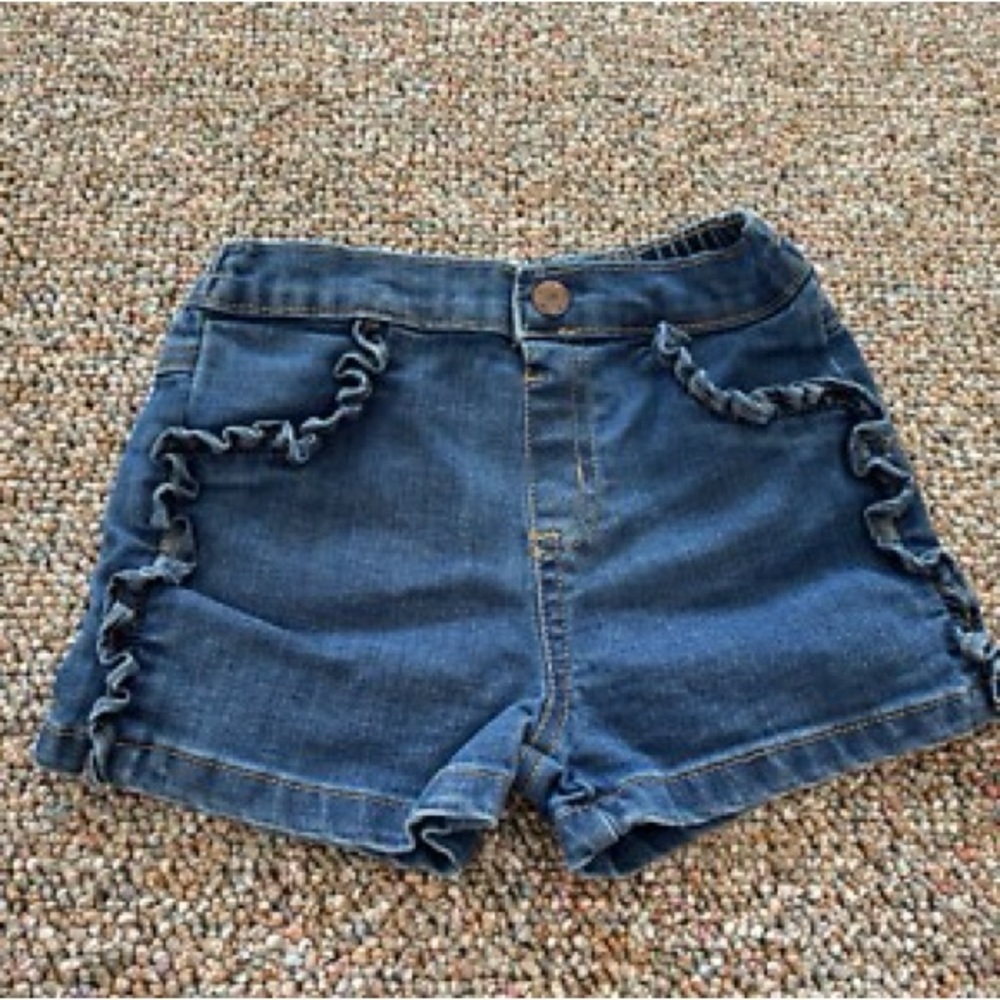 Garanimals Denim Ruffle Trim Shorts